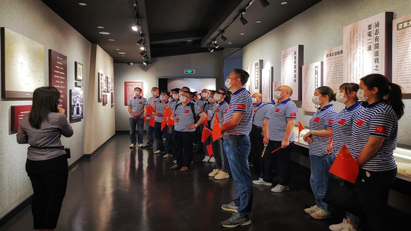 重溫崢嶸歲月，感悟紅色初心 ——瀘天化弘旭黨委開展“學(xué)黨史 感黨恩 跟黨走” 主題黨日活動(圖3)